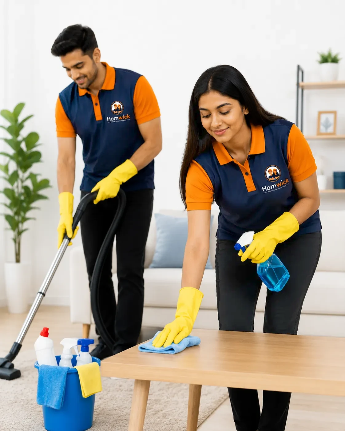 Detail oriented cleaning
