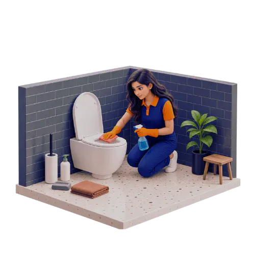 Bathroom Cleaning - Basic